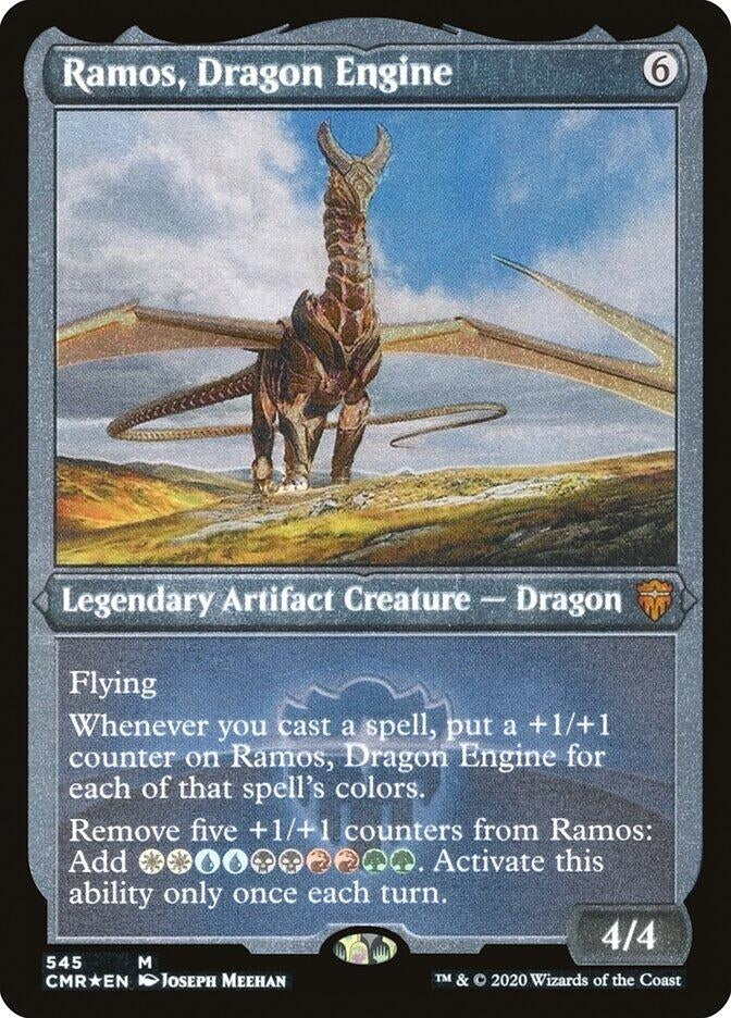 Image for Ramos, Dragon Engine (Foil Etched) (545) [Commander Legends]