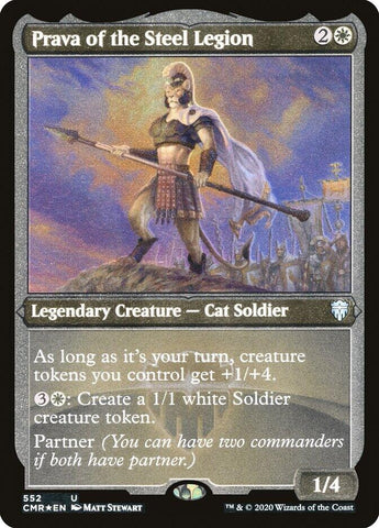Image for Prava of the Steel Legion (Foil Etched) (552) [Commander Legends]