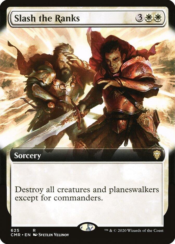 Image for Slash the Ranks (Extended Art) (625) [Commander Legends]