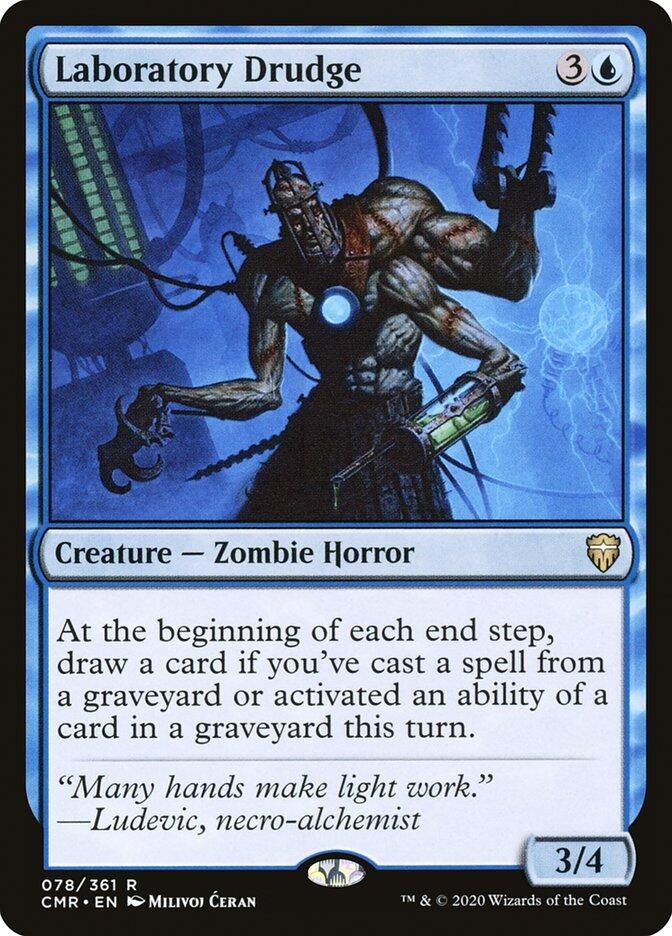 Image for Laboratory Drudge (78) [Commander Legends]