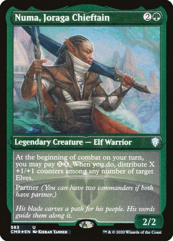 Image for Numa, Joraga Chieftain (Foil Etched) (583) [Commander Legends]