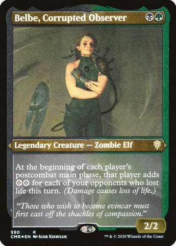 Image for Belbe, Corrupted Observer (Foil Etched) (590) [Commander Legends]