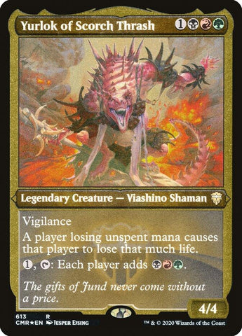 Image for Yurlok of Scorch Thrash (Foil Etched) (613) [Commander Legends]