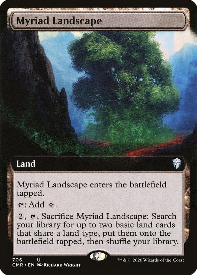 Image for Myriad Landscape (Extended Art) (706) [Commander Legends]
