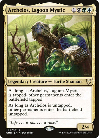 Image for Archelos, Lagoon Mystic (268) [Commander Legends]