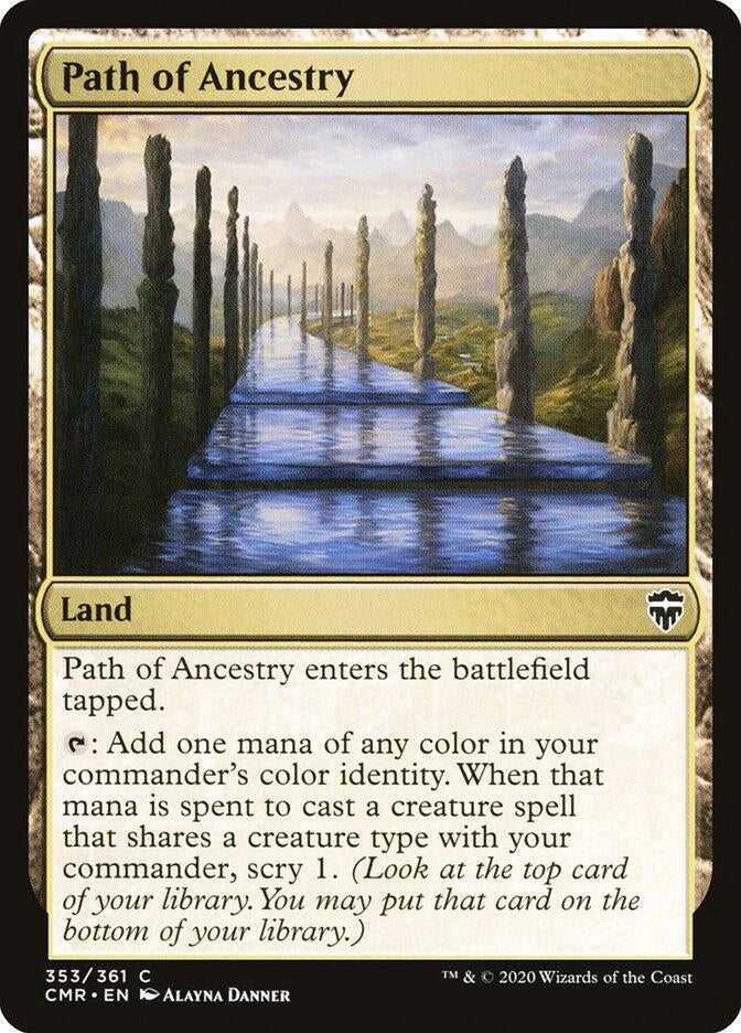 Image for Path of Ancestry (353) [Commander Legends]