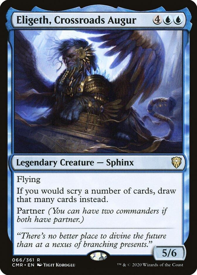 Image for Eligeth, Crossroads Augur (66) [Commander Legends]
