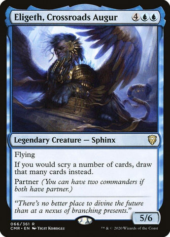Image for Eligeth, Crossroads Augur (66) [Commander Legends]