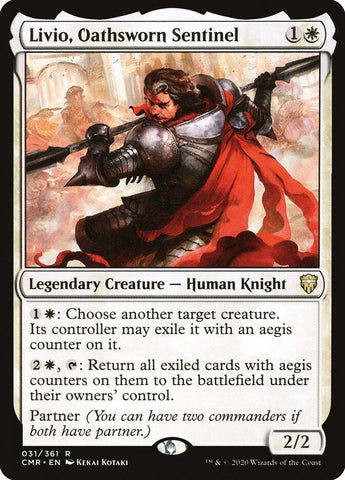 Image for Livio, Oathsworn Sentinel (31) [Commander Legends]
