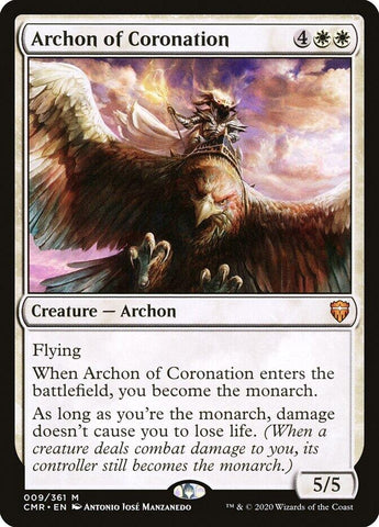 Image for Archon of Coronation (9) [Commander Legends]