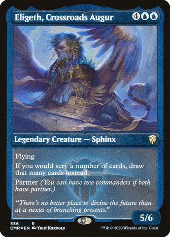Image for Eligeth, Crossroads Augur (Foil Etched) (556) [Commander Legends]