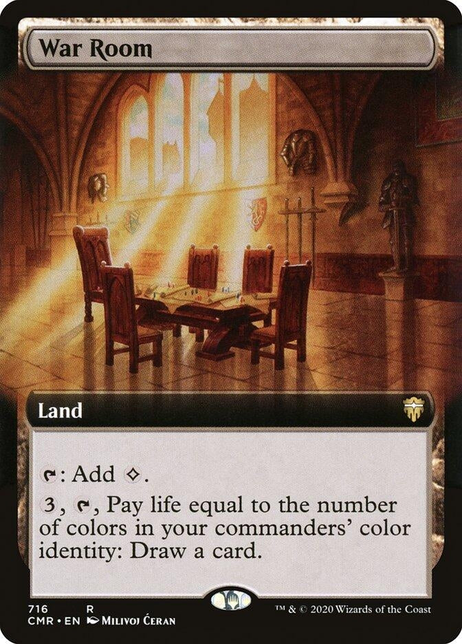 Image for War Room (Extended Art) (716) [Commander Legends]