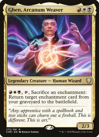 Image for Ghen, Arcanum Weaver (275) [Commander Legends]