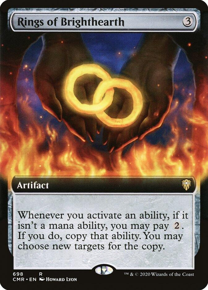 Image for Rings of Brighthearth (Extended Art) (698) [Commander Legends]