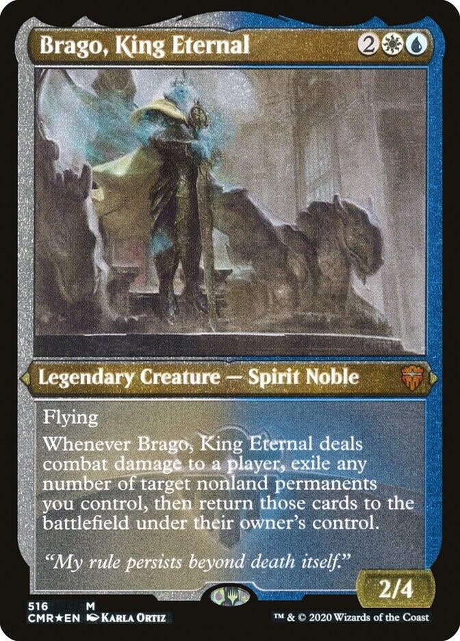 Image for Brago, King Eternal (Foil Etched) (516) [Commander Legends]