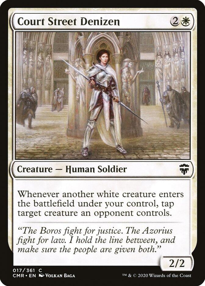 Image for Court Street Denizen (17) [Commander Legends]