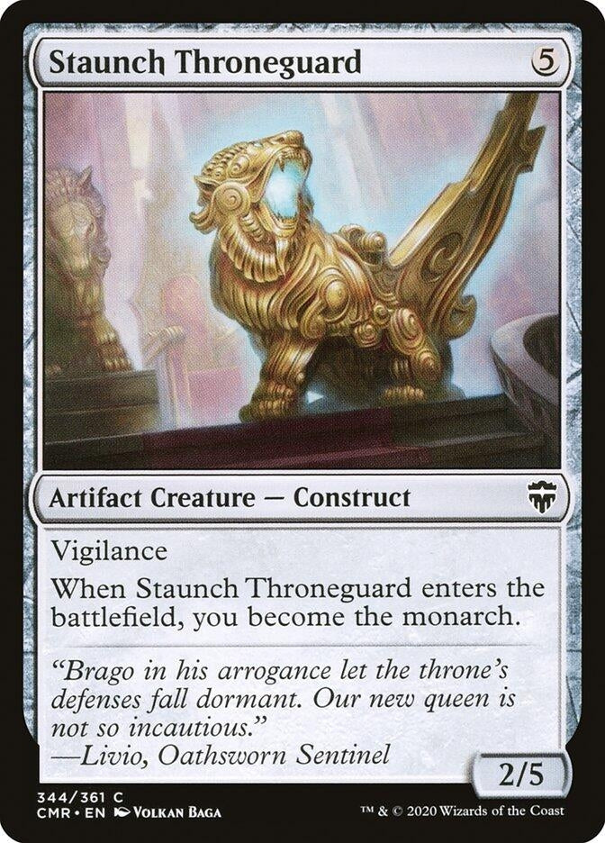 Image for Staunch Throneguard (344) [Commander Legends]