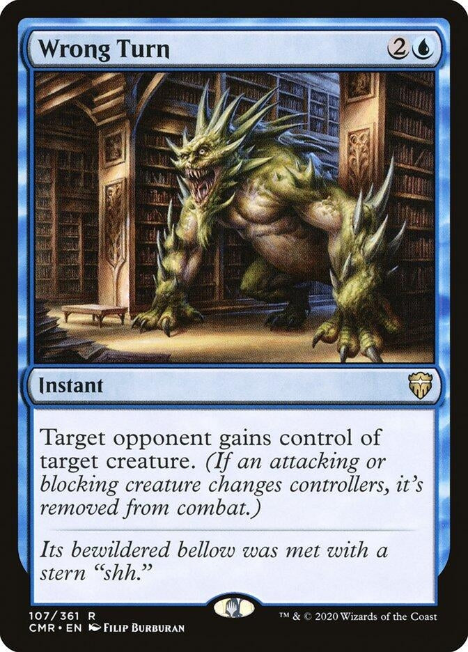 Image for Wrong Turn (107) [Commander Legends]