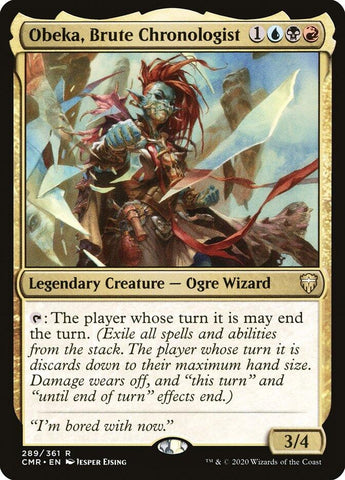 Image for Obeka, Brute Chronologist (289) [Commander Legends]