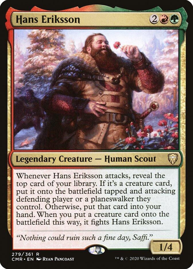 Image for Hans Eriksson (279) [Commander Legends]