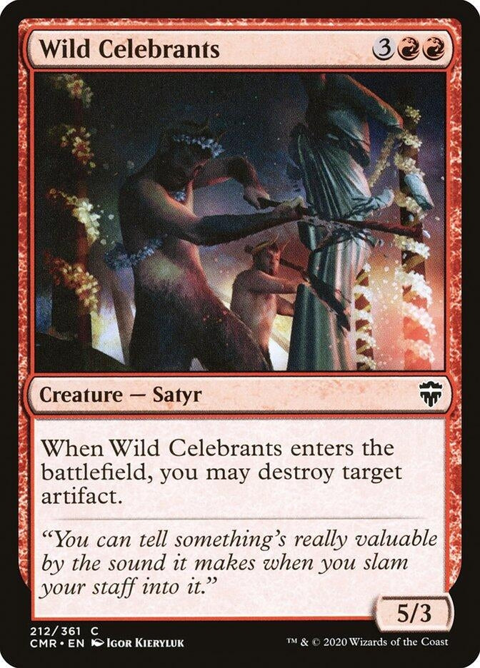 Image for Wild Celebrants (212) [Commander Legends]