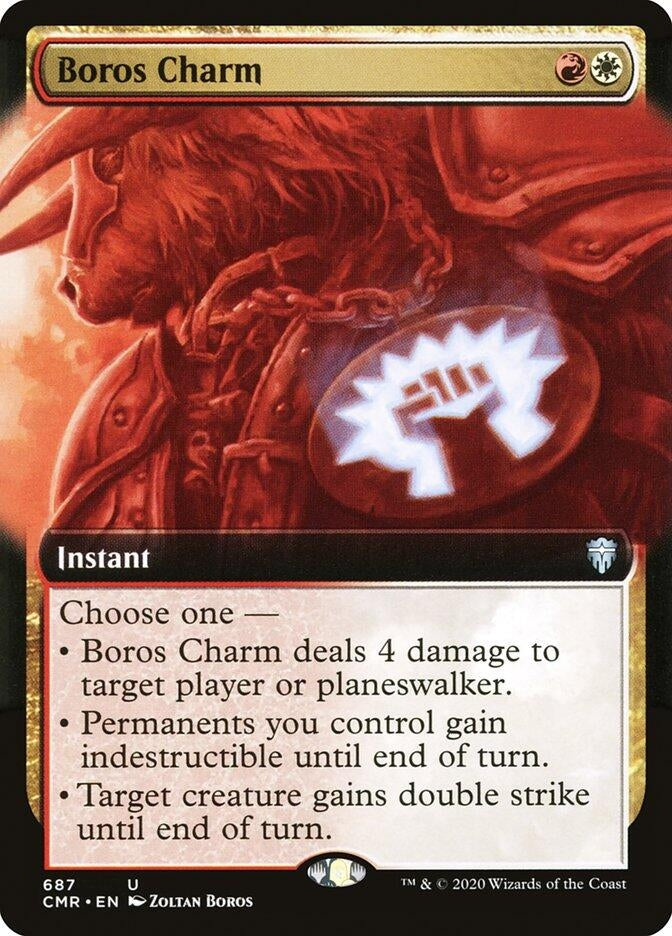 Image for Boros Charm (Extended Art) (687) [Commander Legends]