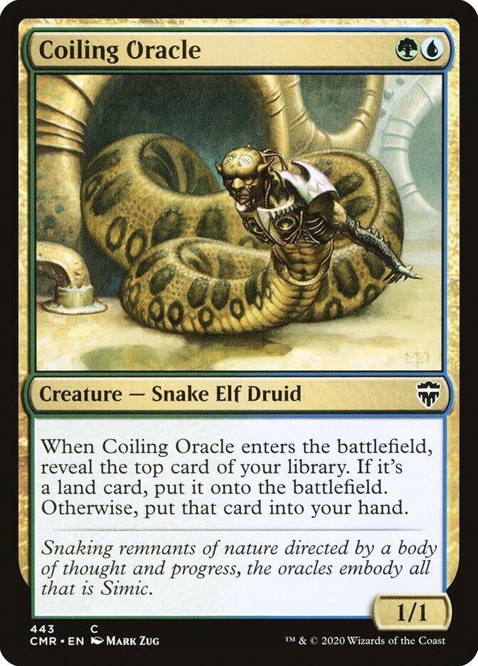 Image for Coiling Oracle (443) [Commander Legends]