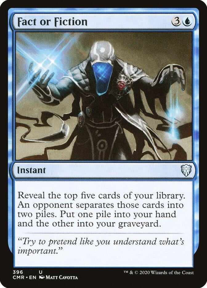 Image for Fact or Fiction (396) [Commander Legends]