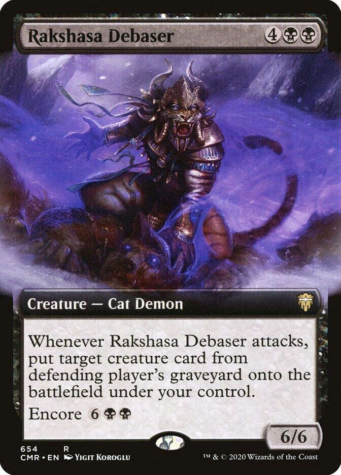 Image for Rakshasa Debaser (Extended Art) (654) [Commander Legends]