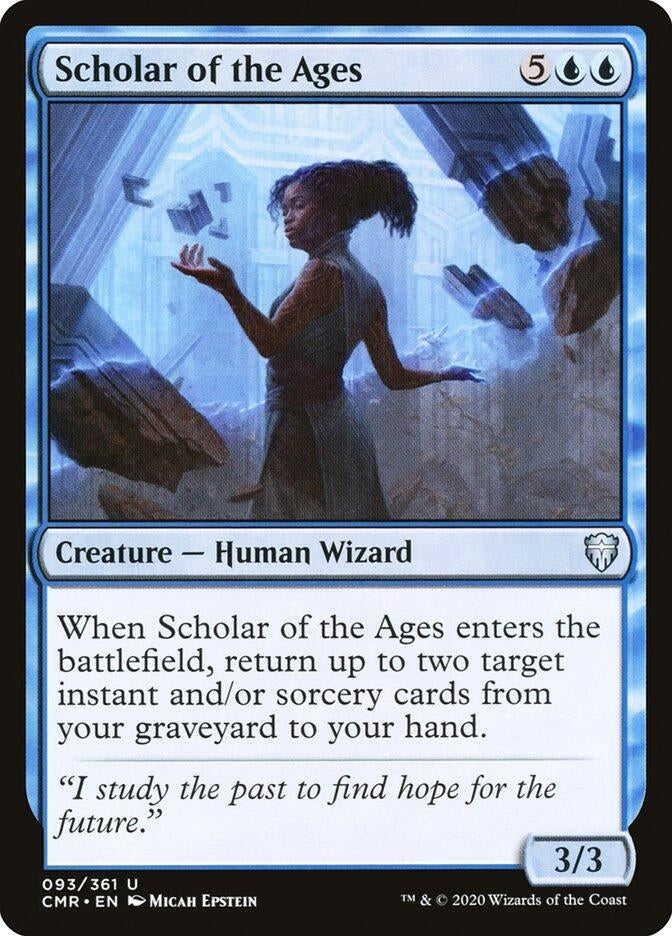 Image for Scholar of the Ages (93) [Commander Legends]