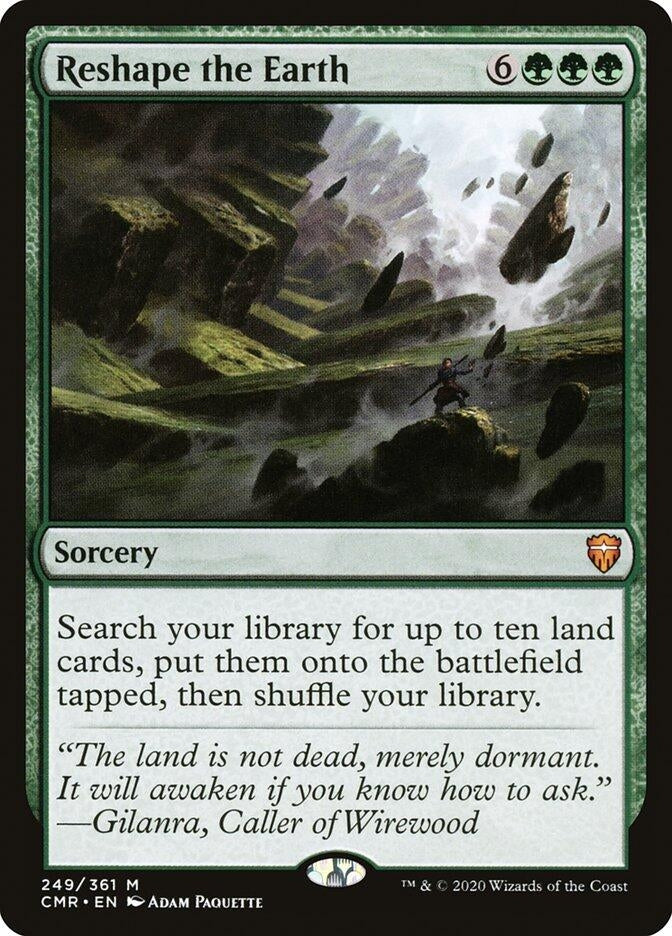 Image for Reshape the Earth (249) [Commander Legends]