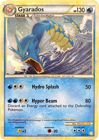 Gyarados - 4/123 (Cracked Ice Holo) (004/123) (Miscellaneous Cards & Products)