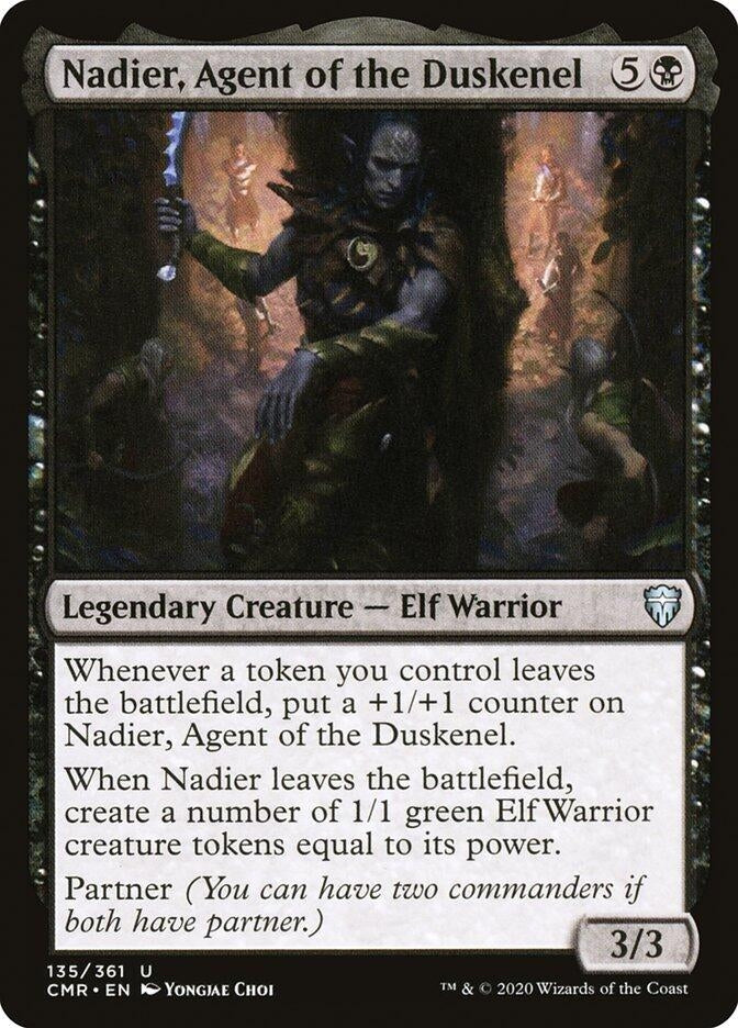 Image for Nadier, Agent of the Duskenel (135) [Commander Legends]