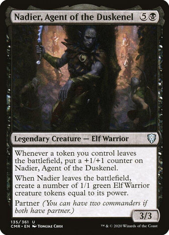 Image for Nadier, Agent of the Duskenel (135) [Commander Legends]