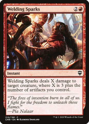 Image for Welding Sparks (210) [Commander Legends]