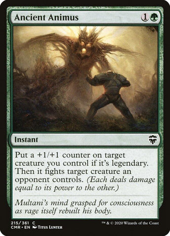 Image for Ancient Animus (215) [Commander Legends]