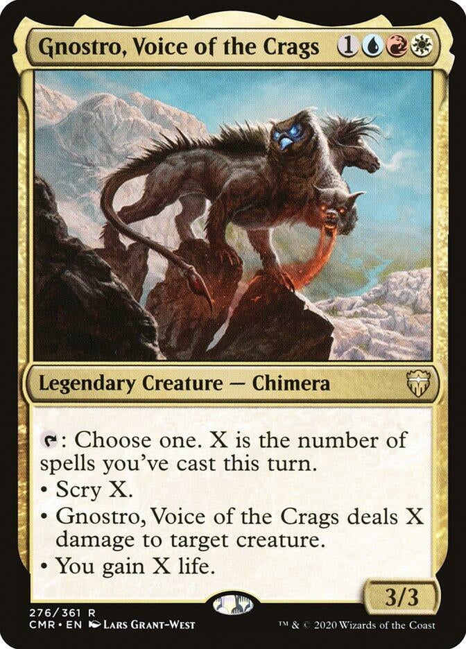 Image for Gnostro, Voice of the Crags (276) [Commander Legends]