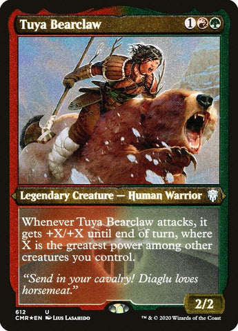 Image for Tuya Bearclaw (Foil Etched) (612) [Commander Legends]