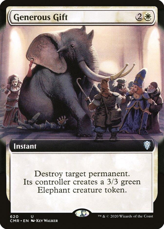 Image for Generous Gift (Extended Art) (620) [Commander Legends]