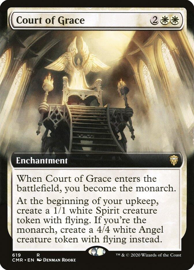 Image for Court of Grace (Extended Art) (619) [Commander Legends]