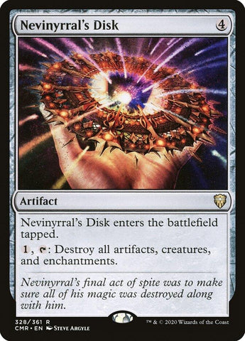 Image for Nevinyrral's Disk (328) [Commander Legends]
