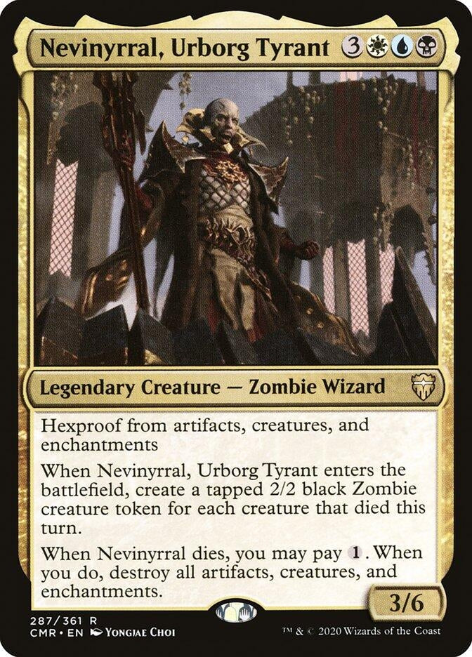 Image for Nevinyrral, Urborg Tyrant (287) [Commander Legends]