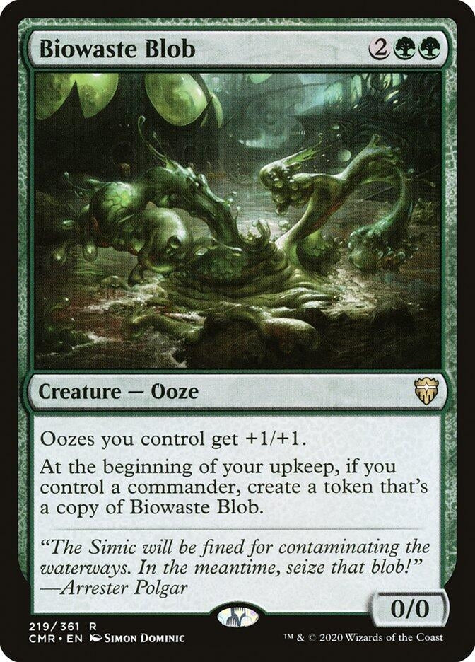 Image for Biowaste Blob (219) [Commander Legends]