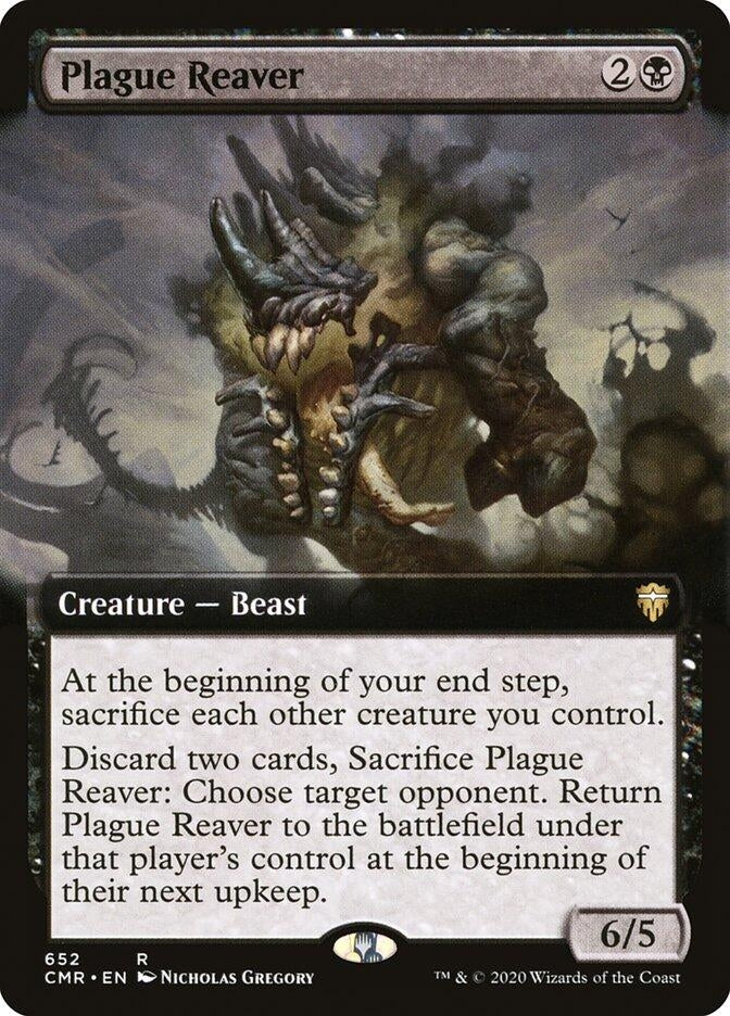 Image for Plague Reaver (Extended Art) (652) [Commander Legends]