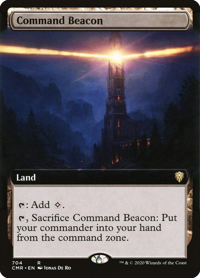 Image for Command Beacon (Extended Art) (704) [Commander Legends]