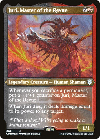 Image for Juri, Master of the Revue (Foil Etched) (602) [Commander Legends]