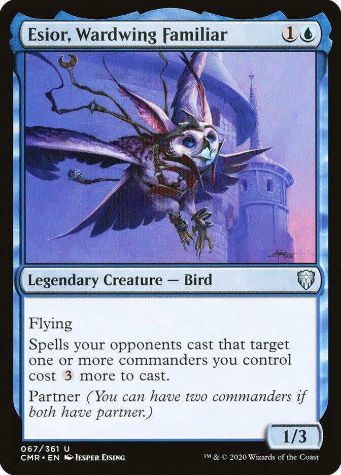 Image for Esior, Wardwing Familiar (67) [Commander Legends]