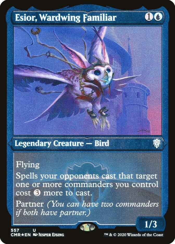Image for Esior, Wardwing Familiar (Foil Etched) (557) [Commander Legends]