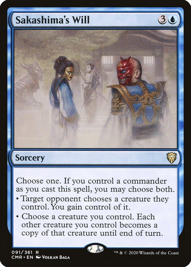 Image for Sakashima's Will (91) [Commander Legends]