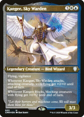 Image for Kangee, Sky Warden (Foil Etched) (603) [Commander Legends]